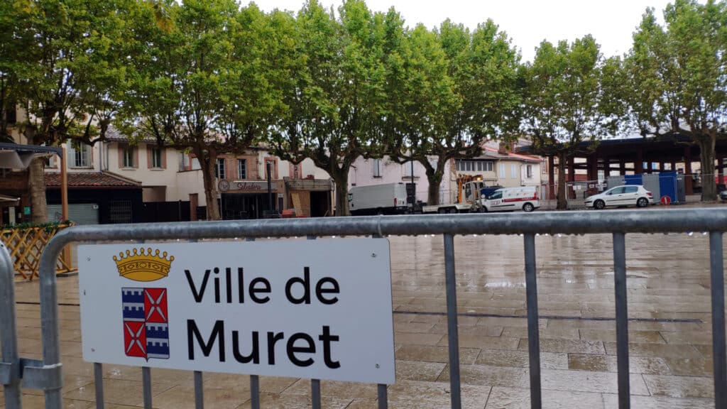 Via Garona: Place de la République à Muret à Muret-Olivier Bleys