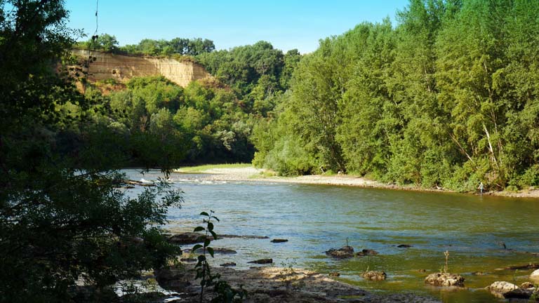 Via Garona: Pêcheur de la Garonne- Olivier Bley